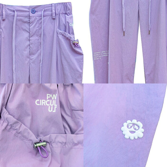 PW CIRCULUSピーダブリュサーキュラス ゴルフウェア レディース ギャザリングパンツ セットアップ対応 pppqgm0404