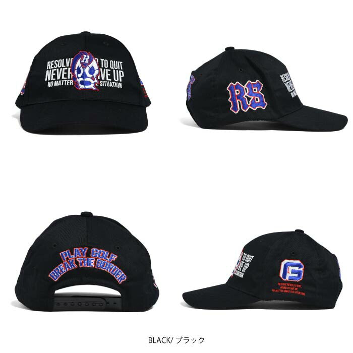 Russeluno ラッセルノ ゴルフ メンズ レディース MULTI LOGO CAP マルチロゴキャップ RGD-2432109