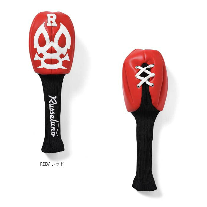 Russeluno ラッセルノ ゴルフ メンズ レディース LUCHA H.C 1W ドライバー用ヘッドカバー RS-0002930