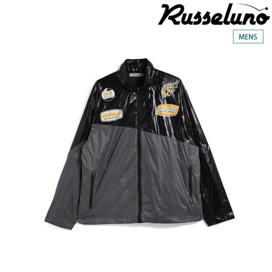 Russeluno ラッセルノ ゴルフウェア メンズ MTX LOOSE PACKABLE BLOUSON 軽量ジップアップブルゾン パッカブル RS-2510102