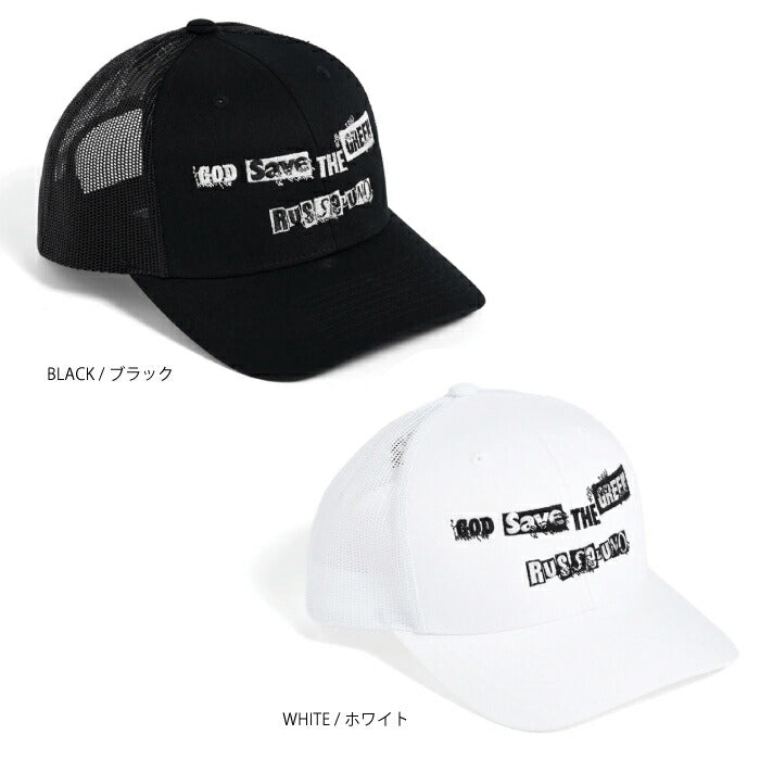 Russeluno ラッセルノ ゴルフウェア メンズ レディース CURVED VISOR MESH CAP カーブバイザーメッシュキャップ 帽子 rs-2612105