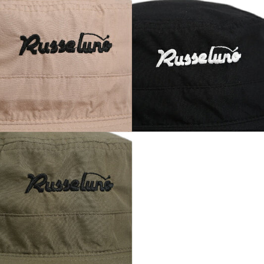 Russeluno ラッセルノ ゴルフウェア メンズ レディース OG LOGO SAFARI HAT オジーロゴサファリハット 帽子 ツバ広め rs-2612109