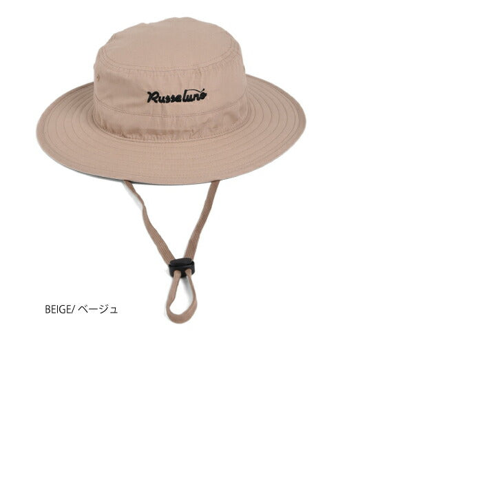 Russeluno ラッセルノ ゴルフウェア メンズ レディース OG LOGO SAFARI HAT オジーロゴサファリハット 帽子 ツバ広め rs-2612109