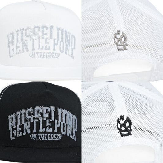 Russeluno ラッセルノ ゴルフウェア メンズ レディース GENTLE PUNK FLAT VISOR CAP ジェントルパンク フラットバイザーキャップ 帽子 スナップバックタイプ rs-2612110