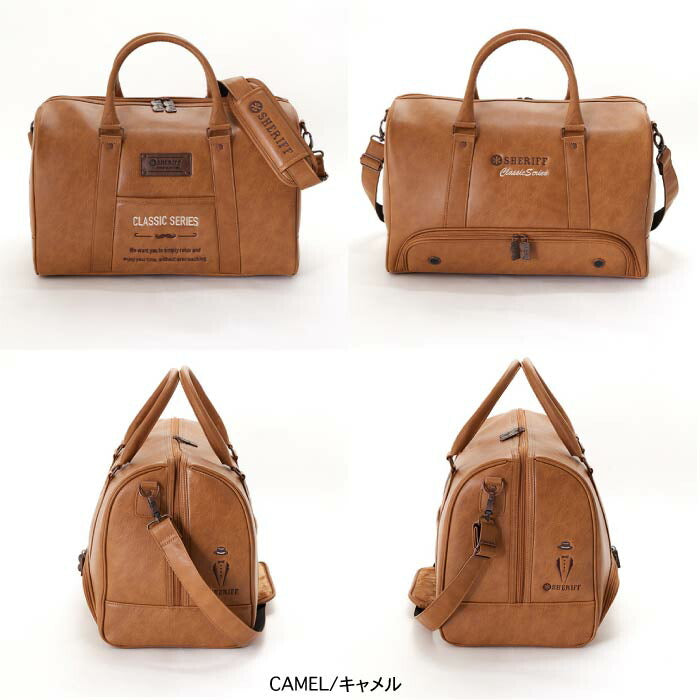 SHERIFF シェリフ メンズ レディース SHERIFF STANDARD クラシックシリーズ ボストンバッグ 数量限定生産 SFC-018BB