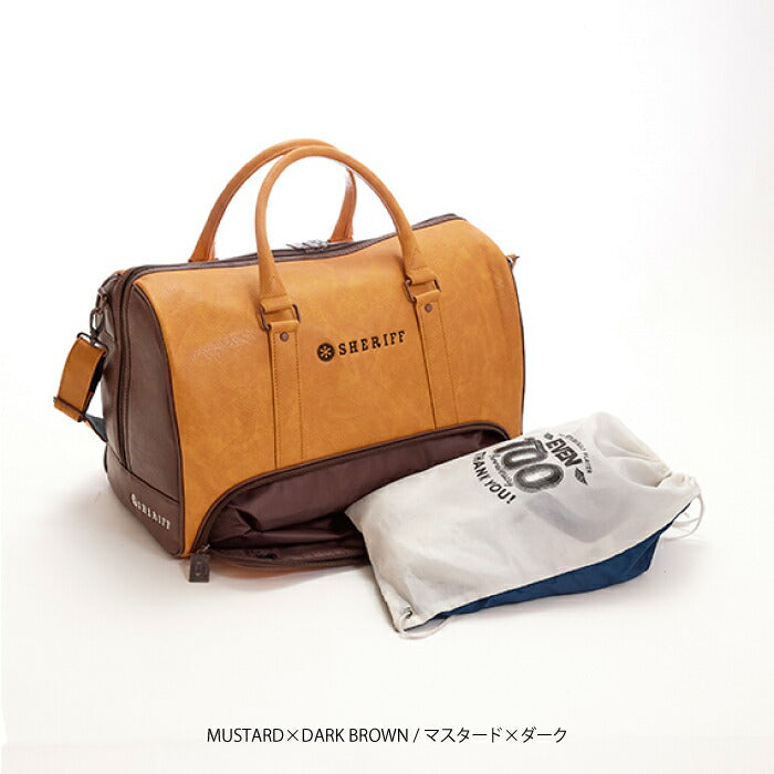 SHERIFF シェリフ メンズ レディース 2025.second ミュージックシリーズ ボストンバッグ 高級感 刺繍 丈夫 2way仕様 旅行 贈り物用 数量限定生産 SMU-004BB