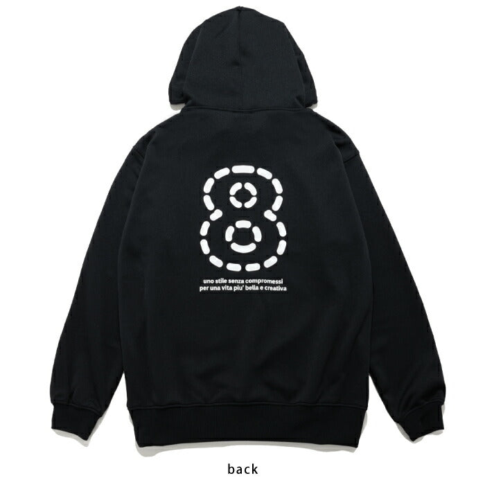 muta MARINE GOLF ムータマリンゴルフ×ゴルフシティアルド別注 メンズ ゴルフウェア 数量限定 プルオーバーパーカー 刺繍 高品質スムース生地 タウンユース ギフトにおすすめ