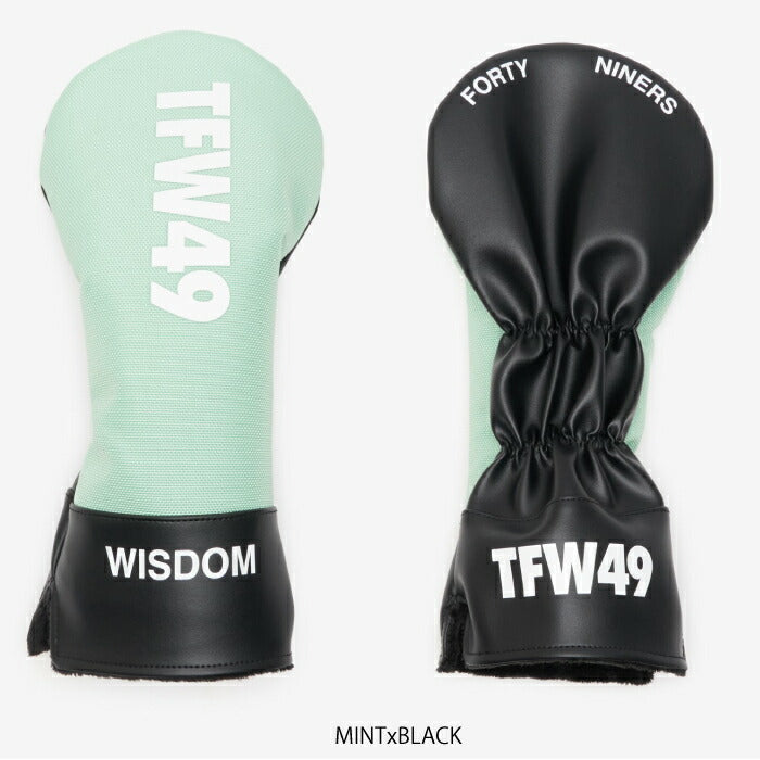 TFW49 ティーエフダブリュー ゴルフ メンズ レディース NYLON HEAD COVER #01 1Wドライバーヘッドカバー 高強度 耐摩耗性 内側フリース素材 シリーズ商品あり T132610019