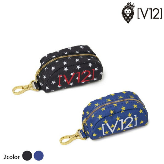V12 ヴィトゥエルブ メンズ・レディース STAR BALL CASE ボール2つ収納 V122120-BG07