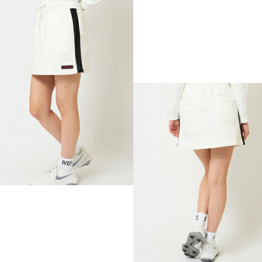 V12 ヴィトゥエルヴ レディース LINE SKIRT_WM 伸縮性 保温性 セットアップ可能 V122120-SK04