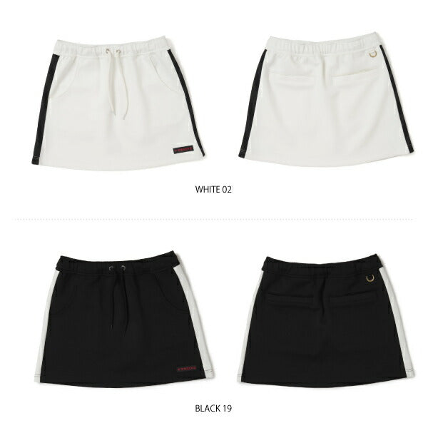 V12 ヴィトゥエルヴ レディース LINE SKIRT_WM 伸縮性 保温性 セットアップ可能 V122120-SK04
