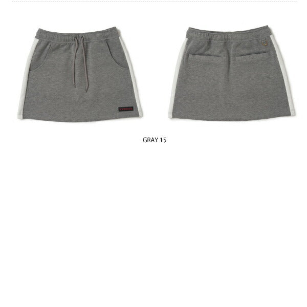 V12 ヴィトゥエルヴ レディース LINE SKIRT_WM 伸縮性 保温性 セットアップ可能 V122120-SK04