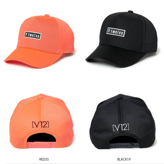 V12 ヴィトゥエルブ メンズ レディース HIGHLIGHTS CAP メッシュ キャップ V122310-CP09