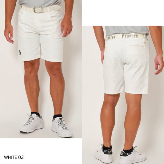 V12 ヴィトゥエルブ メンズ ALL STAR SHORTS 刺繍ショートパンツ V122310-HP07