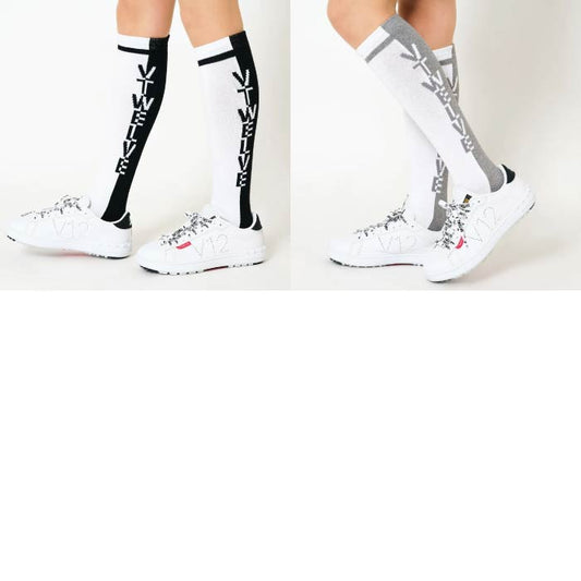 V12 ヴィトゥエルブ レディース L/LINE HI SOCKS ハイソックス V122320-AC12