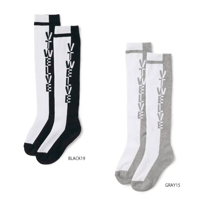 V12 ヴィトゥエルブ レディース L/LINE HI SOCKS ハイソックス V122320-AC12
