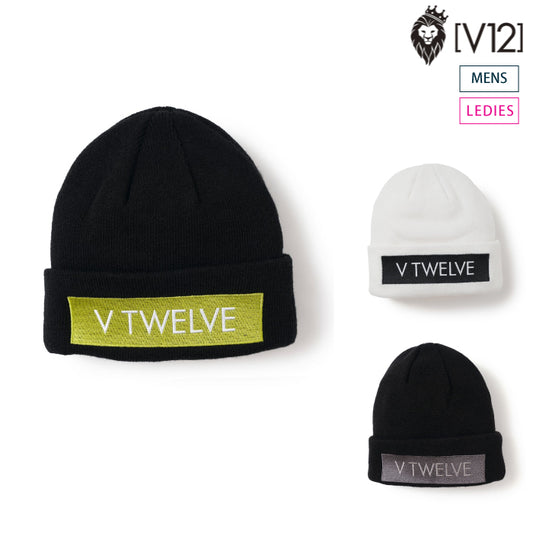 V12 ヴィトゥエルブ メンズ レディース BOX KNIT CAP ニットキャップ V122320-CP10