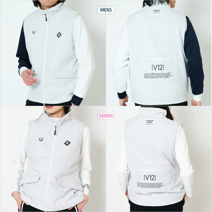 V12 ヴィトゥエルブ メンズ レディース MAG VEST ベスト V122320-JK14