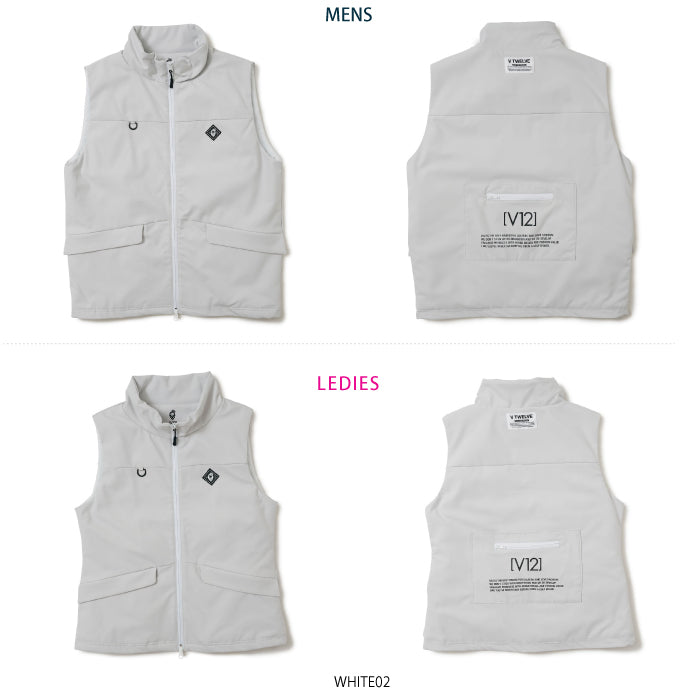 V12 ヴィトゥエルブ メンズ レディース MAG VEST ベスト V122320-JK14