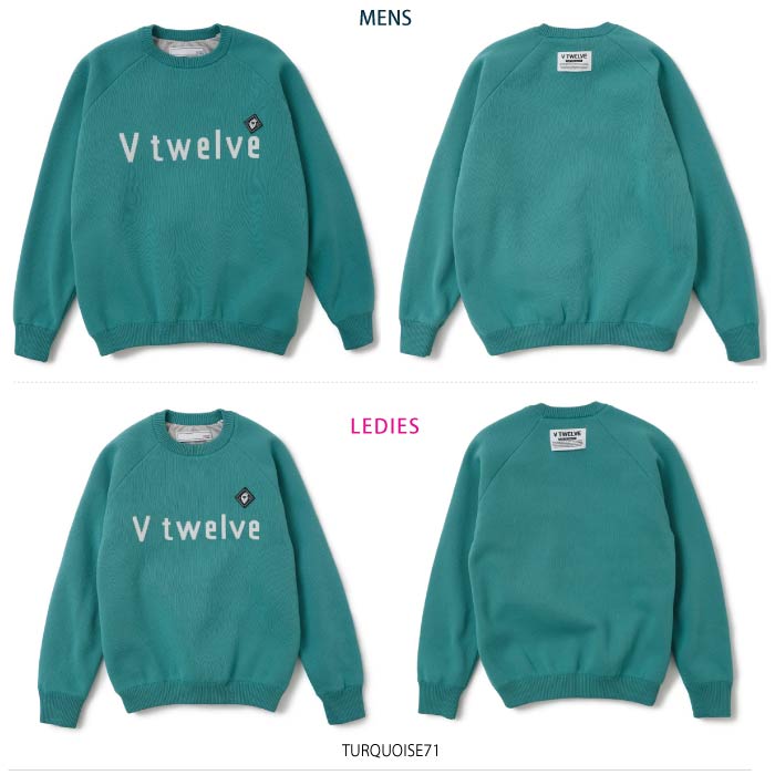 V12 ヴィトゥエルブ メンズ レディース TYPO KNIT 防風裏地付きニット V122320-KN02