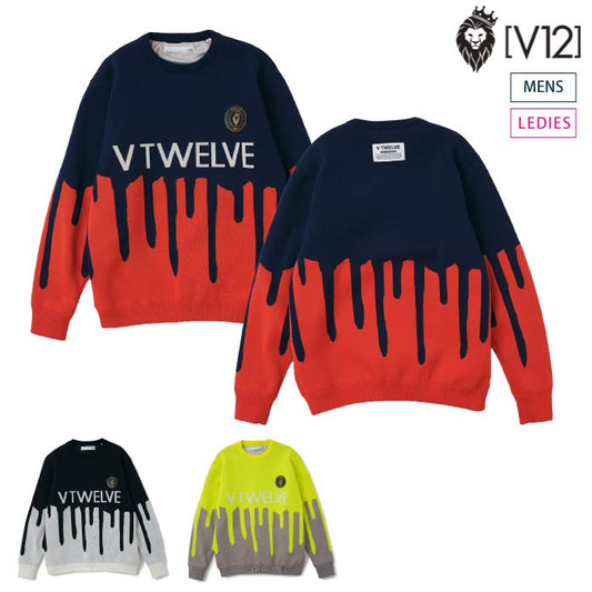 V12 ヴィトゥエルブ メンズ レディース MELT KNIT ニット V122320-KN05