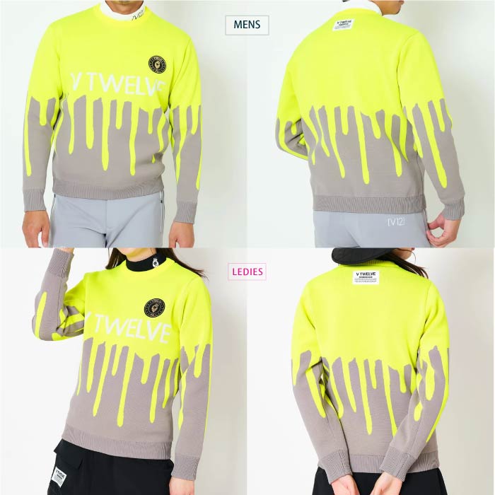 V12 ヴィトゥエルブ メンズ レディース MELT KNIT ニット V122320-KN05