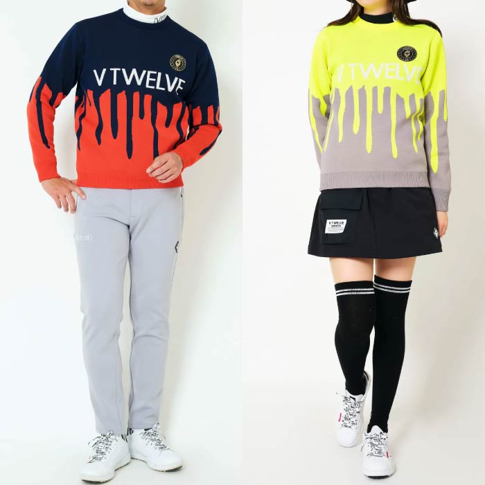 V12 ヴィトゥエルブ メンズ レディース MELT KNIT ニット V122320-KN05