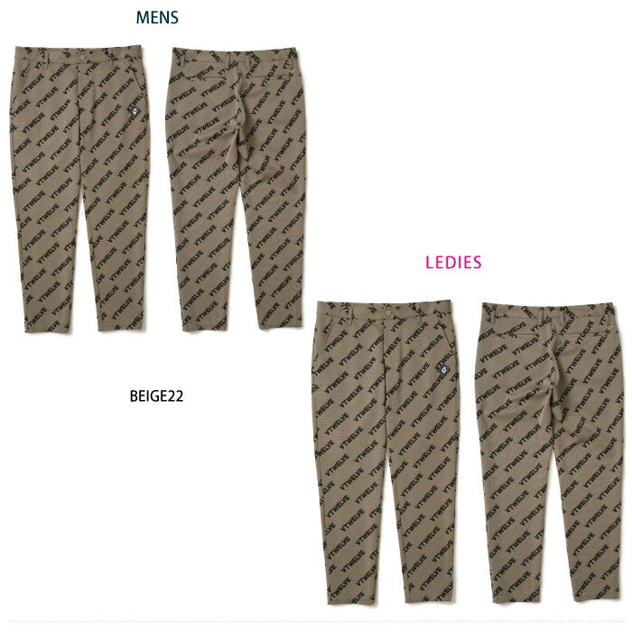V12 ヴィトゥエルブ メンズ レディース VET PANTS パンツ 伸縮性 V122320-PN08