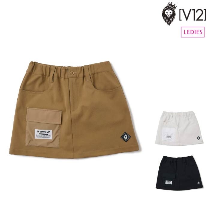 V12 ヴィトゥエルブ レディース ARMY SKIRT スカート V122320-SK01