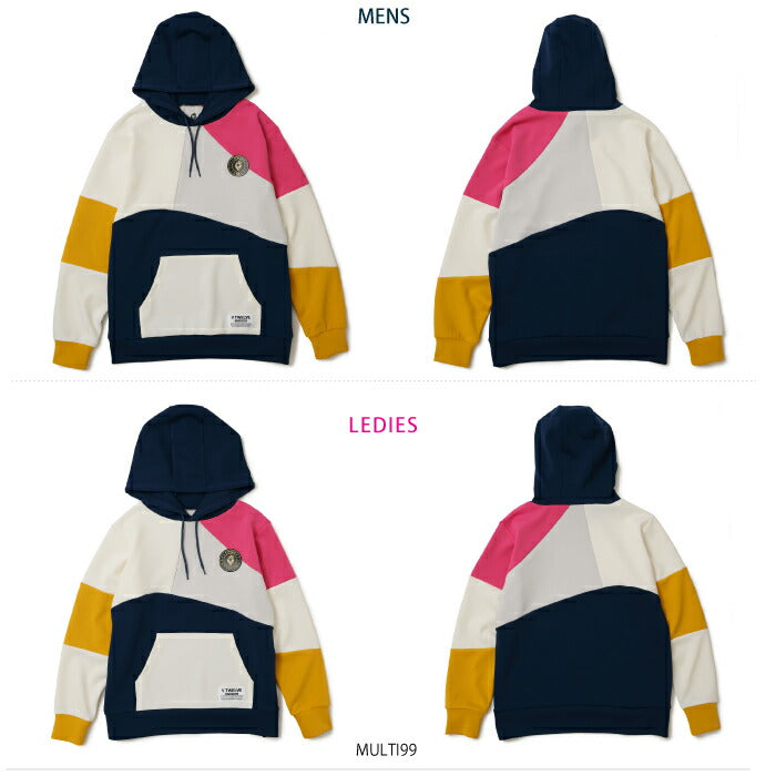 V12 ヴィトゥエルブ メンズ レディース CRAZY PANEL HOODIE パーカー 伸縮性 V122320-SW03