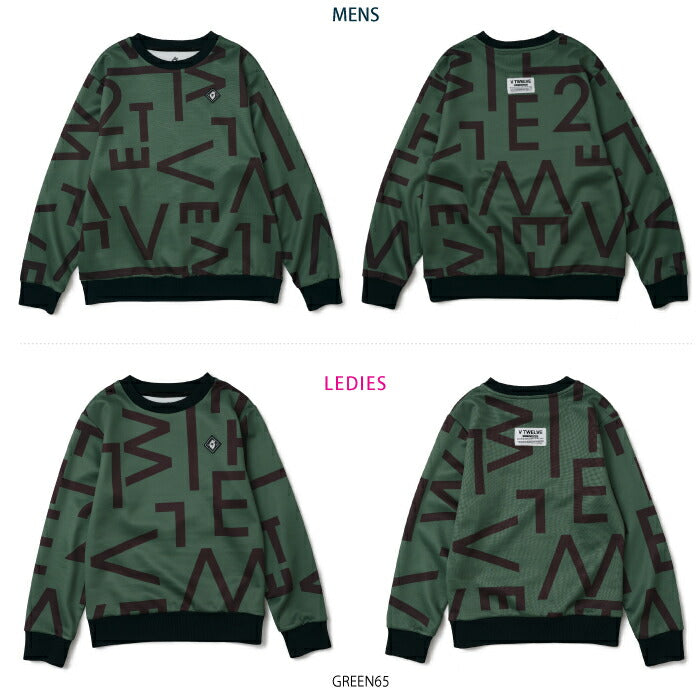 V12 ヴィトゥエルブ メンズ レディース MIHA CREW スウェット 伸縮性 V122320-SW18
