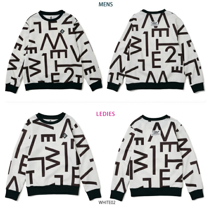 V12 ヴィトゥエルブ メンズ レディース MIHA CREW スウェット 伸縮性 V122320-SW18