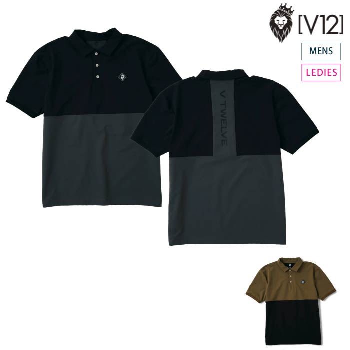 V12 メンズ半袖ポロ 【公式通販】