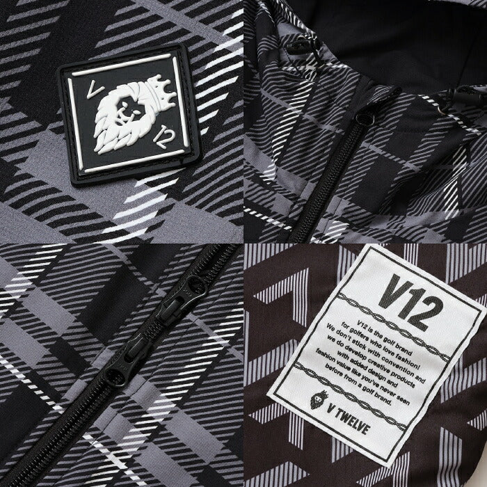 V12 ヴィトゥエルブ メンズ レディース ゴルフウェア ジャケット パーカー BB JKT セットアップ対応 はっ水 ストレッチ V122420-JK01