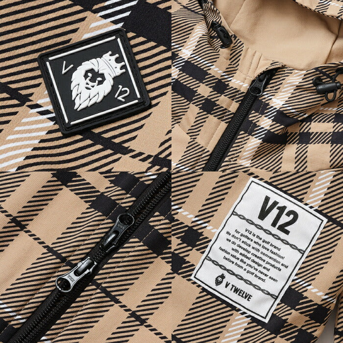 V12 ヴィトゥエルブ メンズ レディース ゴルフウェア ジャケット パーカー BB JKT セットアップ対応 はっ水 ストレッチ V122420-JK01