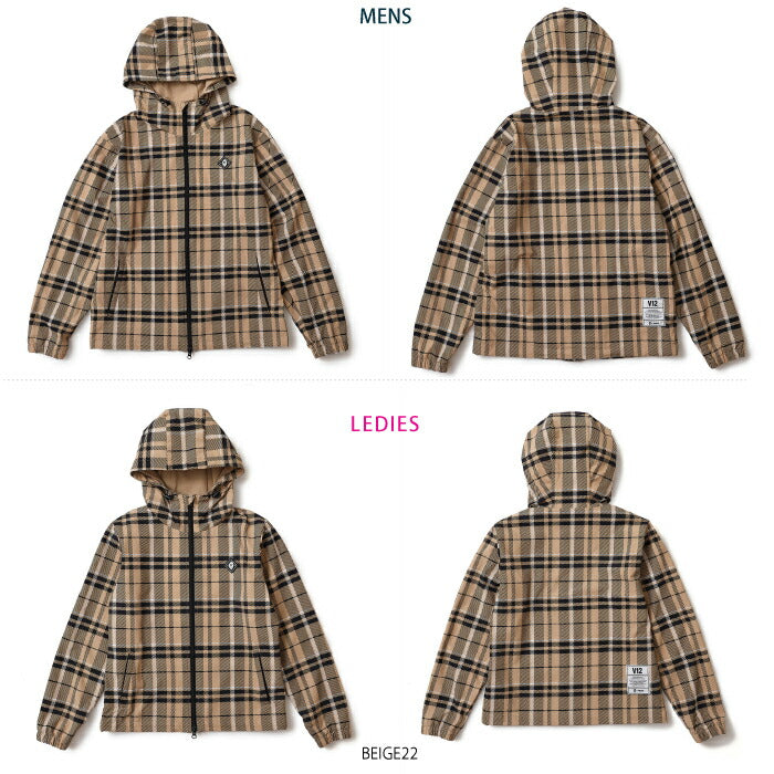 V12 ヴィトゥエルブ メンズ レディース ゴルフウェア ジャケット パーカー BB JKT セットアップ対応 はっ水 ストレッチ V122420-JK01
