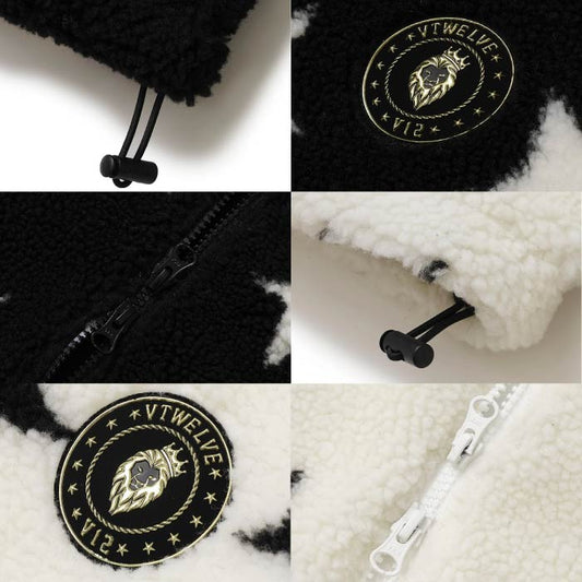 V12 ヴィトゥエルブ レディース ゴルフウェア フリースジャケット STAR FLEECE V122420-JK11