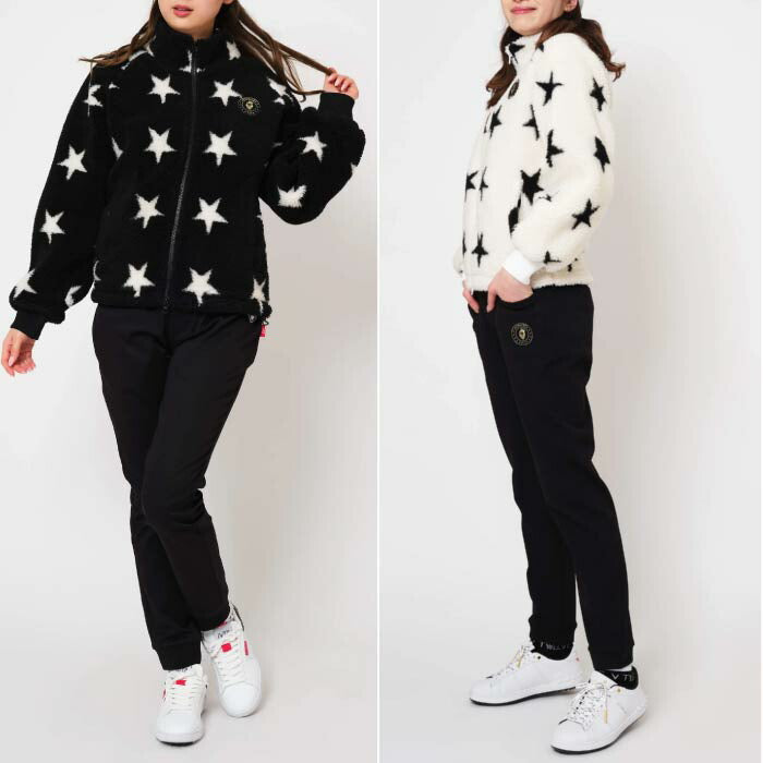 V12 ヴィトゥエルブ レディース ゴルフウェア フリースジャケット STAR FLEECE V122420-JK11