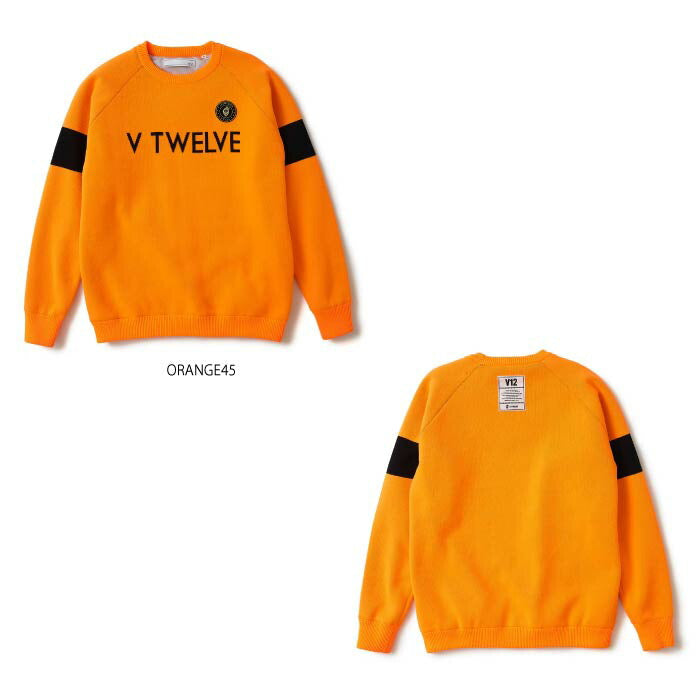 V12 ヴィトゥエルブ ゴルフウェア メンズ ARM KNIT ニット 防風裏地 V122420-KN02