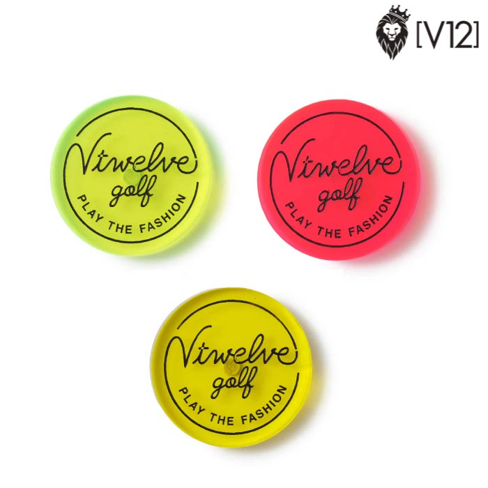 V12 ヴィトゥエルブ メンズ レディース ゴルフ アクリルマーカー HICKY MARKER V122510-AC03【メール便可】