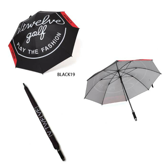 V12 ヴィトゥエルブ ゴルフ パラソル メンズ レディース HICKY UMBRELLA 晴雨兼用 日傘 雨傘 v122510-ac04