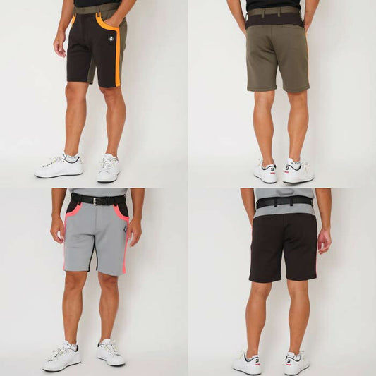 V12 ヴィトゥエルブ ゴルフウェア メンズ ショートパンツ NEON P SHORTS ストレッチ セットアップ対応 V122510-HP03