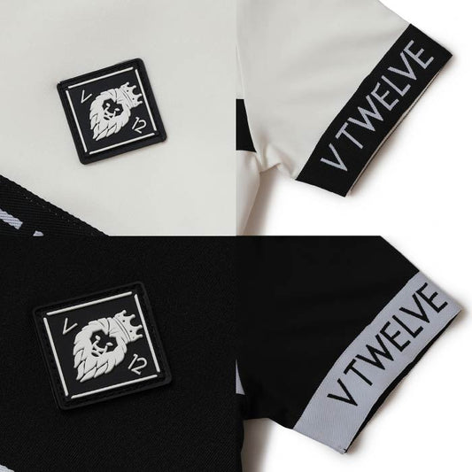 V12 ヴィトゥエルブ ゴルフウェア メンズ モックネック PSTYLE MOCK 吸水速乾 v122510-mk15