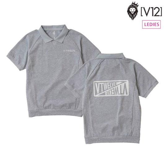 V12 ヴィトゥエルブ ゴルフウェア レディース ポロシャツ GYM POLO ストレッチ V122510-PL06