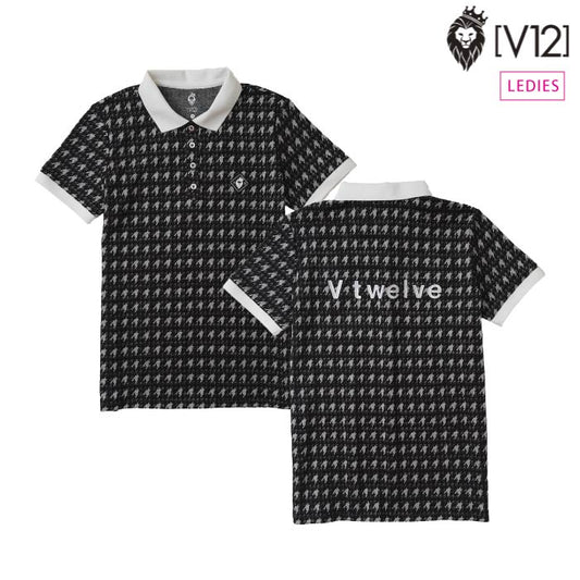 V12 ヴィトゥエルブ ゴルフウェア レディース ポロシャツ HT POLO セットアップ対応 v122510-pl07