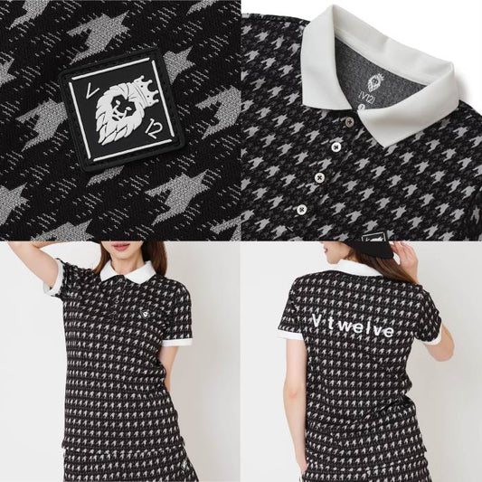 V12 ヴィトゥエルブ ゴルフウェア レディース ポロシャツ HT POLO セットアップ対応 v122510-pl07