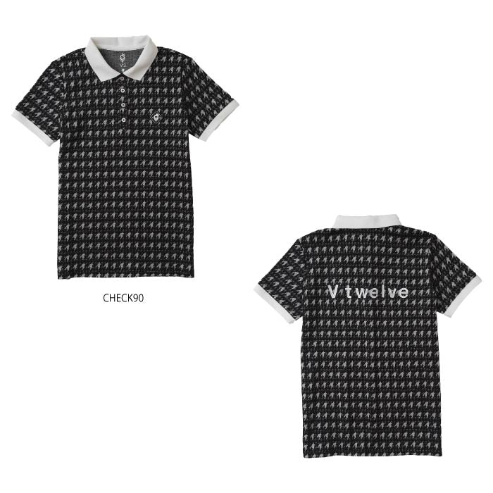 V12 ヴィトゥエルブ ゴルフウェア レディース ポロシャツ HT POLO セットアップ対応 v122510-pl07