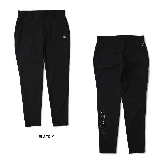 V12 ヴィトゥエルブ ゴルフウェア メンズ パンツ SZIP PANTS ストレッチ V122510-PN05