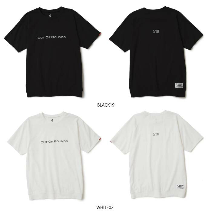 V12 ヴィトゥエルブ ゴルフウェア メンズ 半袖Tシャツ OB TEE ストレッチ v122510-ts02