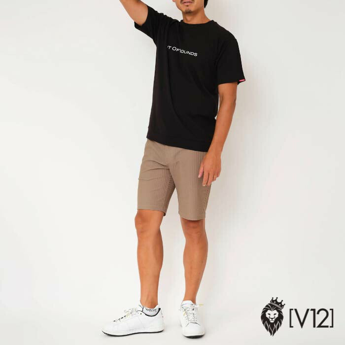 V12 ヴィトゥエルブ ゴルフウェア メンズ 半袖Tシャツ OB TEE ストレッチ v122510-ts02
